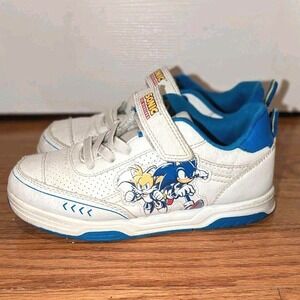 Y2K Sonic the Hedgehog Kids Sneakers Sega Tails Rare Vintage Size 1 HTF